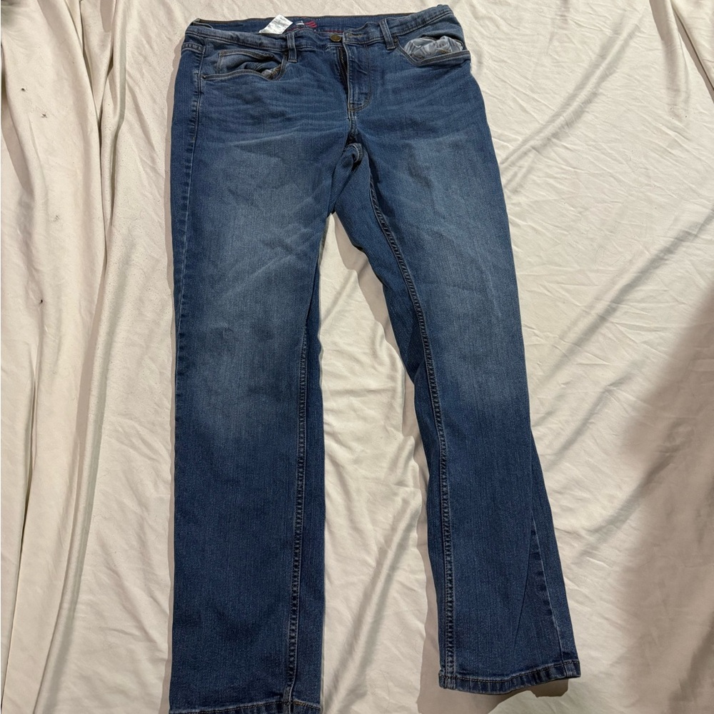 Perry Ellis America Mens Blue Jeans